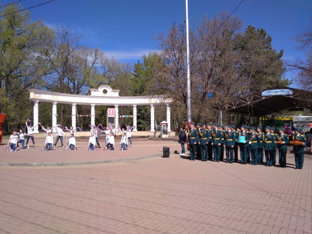 22 апреля в городе Черкесске стартовала Акция "Георгиевская ленточка"