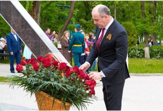 Участие в праздничных мероприятиях, посвящённых 74 - годовщины Победы в Великой Отечественной войны.