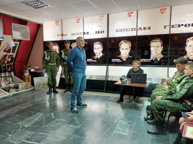 17 февраля в МБУ "ЦВПВМ "АВАНГАРД" г. Черкесска" состоялось мероприятие, посвящённое ветерану Великой Отечественной войны Михайлюку Ивану Яковлевичу.