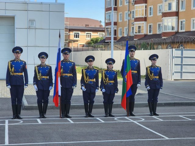 Мы приняли участие в торжественном открытии Военного учебного центра Северо-Кавказской государственной академии имени Героя Российской Федерации генерал-майора Канамата Хусеевича Боташева